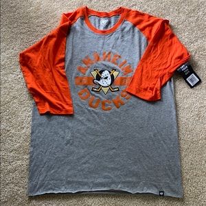 Anaheim Ducks Raglan Tshirt